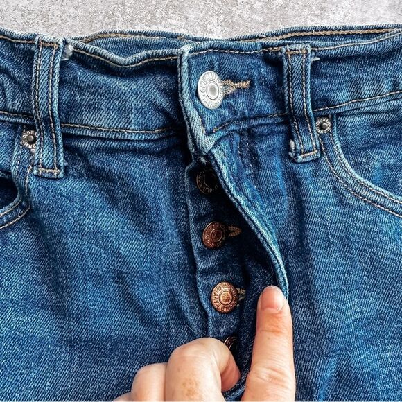 Old Navy Blue Denim Sky High Straight Size 6 - Picture 8 of 8